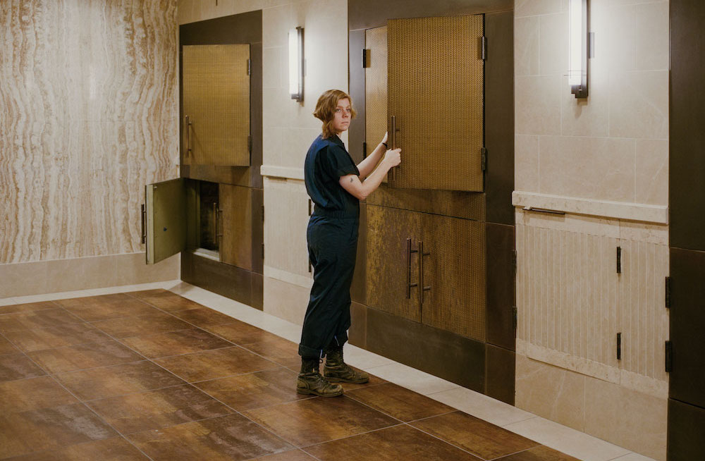 Photo by Daniel Shea at Greenwood Crematory